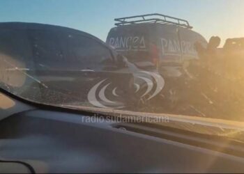 Se registró un cuádruple choque en cadena sobre Ruta Nacional 12