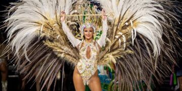 Cecilia Juaní, la nueva Reina de la Comparsa Caru curá, edición 2025