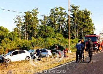 Accidente en el acceso a Saladas: hay un muerto y varios heridos