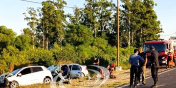 Accidente en el acceso a Saladas: hay un muerto y varios heridos