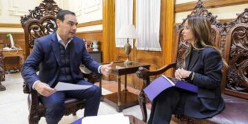 Lourdes Sánchez detalló el avance de obras en el Teatro Vera