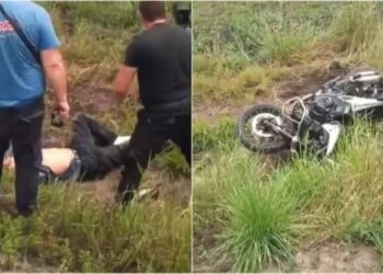 El “Chino” Maidana chocó con su moto y está internado