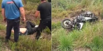 El “Chino” Maidana chocó con su moto y está internado