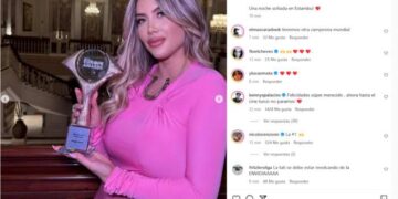 Wanda Nara ganó el premio a “Mujer del Año” en Turquía: Fue una noche soñada