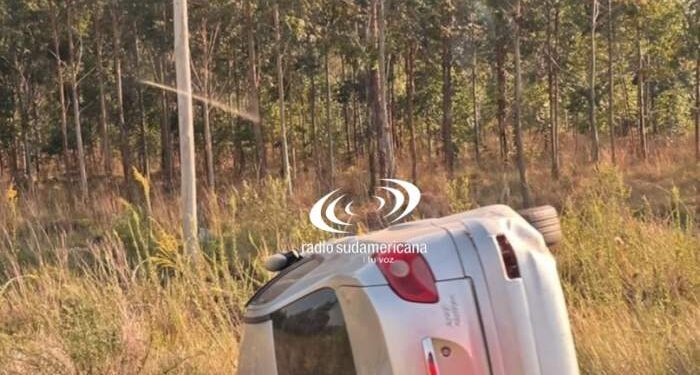 Chavarría: impactante choque múltiple sobre Ruta Nacional 123