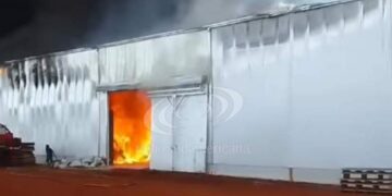 Fuego en Playadito: “Se quemaron 3 millones de kilos de yerba”
