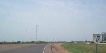 Valdés anunció la reparación conjunta con Nación de la Ruta 117