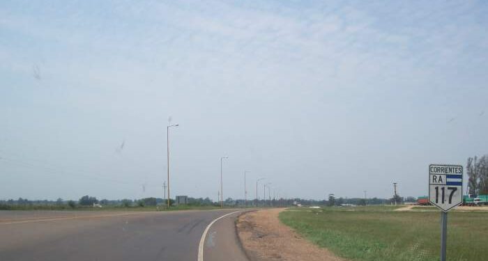 Valdés anunció la reparación conjunta con Nación de la Ruta 117