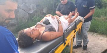 Policías asistieron en el parto a una mujer que dio a luz en su casa