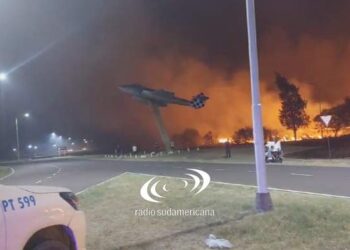 Hubo alerta por incendio en el Aeropuerto de Resistencia