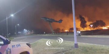 Hubo alerta por incendio en el Aeropuerto de Resistencia