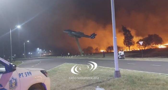 Hubo alerta por incendio en el Aeropuerto de Resistencia