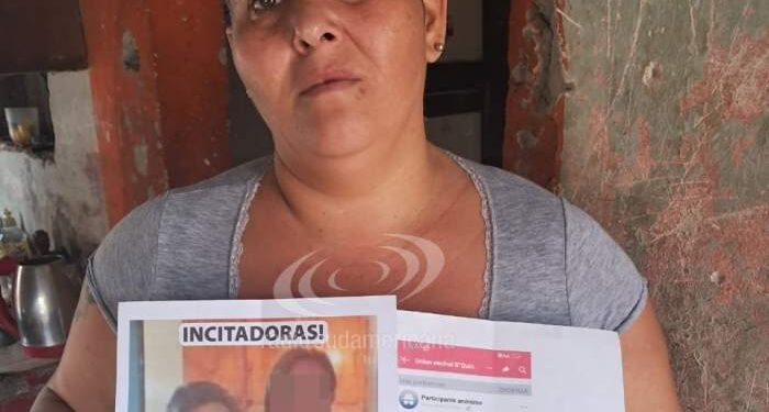 Denuncia: “Ya me mataron a mi marido y ahora van contra mi hijo”