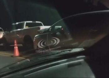 Choque en cadena generó un caos en el acceso al puente