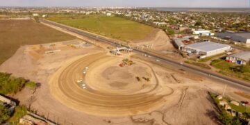 Valdés anunció la reactivación de la obra de la autovía sobre ruta 12