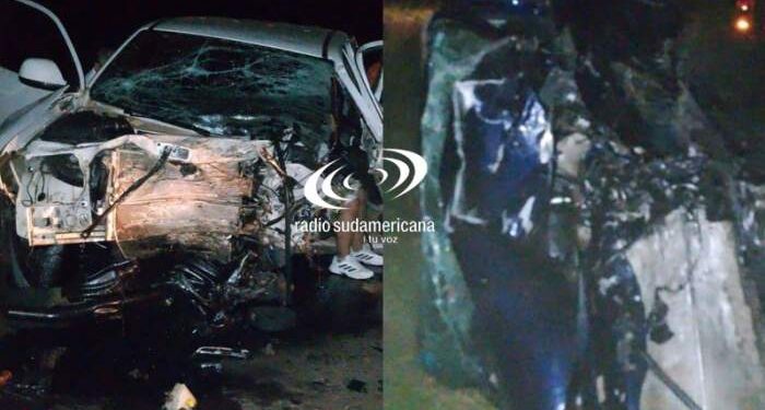 Trágico choque frontal en Goya: un hombre perdió la vida