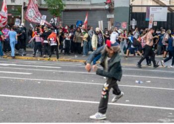 El Gobierno prepara el operativo para otra marcha de jubilados