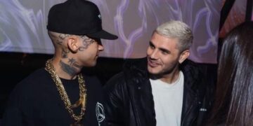 Guerra de chats: L-Gante filtró mensajes privados con Icardi y lo destrozó