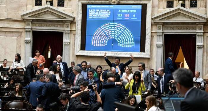 Diputados aprobó el DNU de Milei que buscaba el acuerdo con el FMI