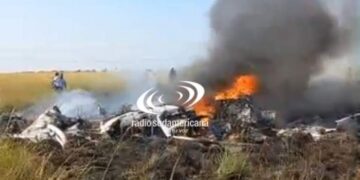 Se estrelló un helicóptero que combatía el fuego en Ituzaingó: el piloto salió caminando