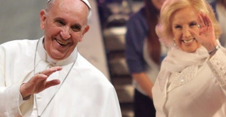 Cuántos papas vio pasar Mirtha Legrand: el reproche de la diva al papa Francisco
