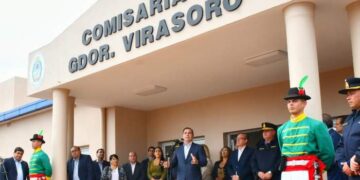 En menos de un año, Valdés inauguró dos nuevas comisarías en Virasoro