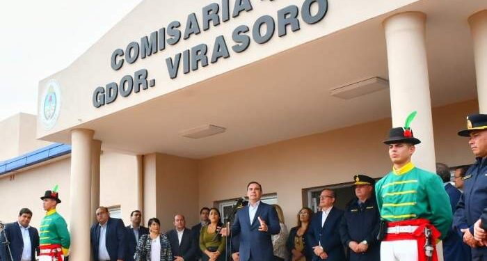 En menos de un año, Valdés inauguró dos nuevas comisarías en Virasoro