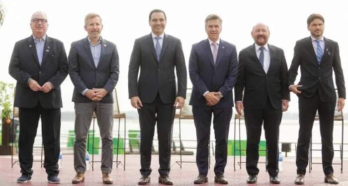 Hidrovía: eje principal de la reunión de gobernadores del Litoral