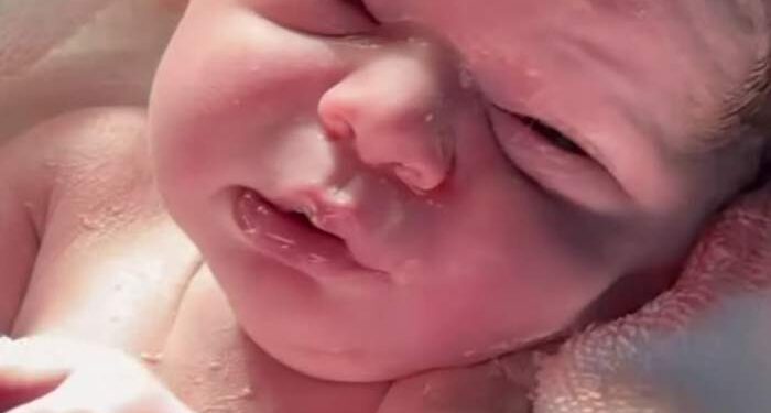 Sol Pérez presentó a Marco, su primer hijo