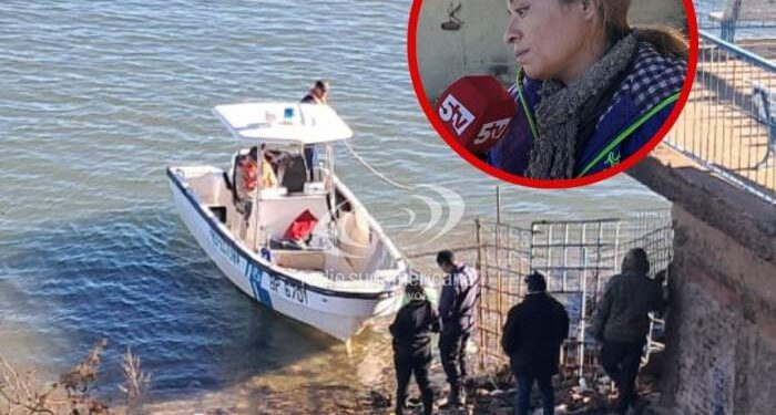Habló la mamá del desaparecido en el río: “Quiero que lo encuentren”
