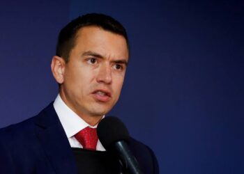 Daniel Noboa se impuso sobre la opositora Luisa González por 55,95% contra un 44,08%