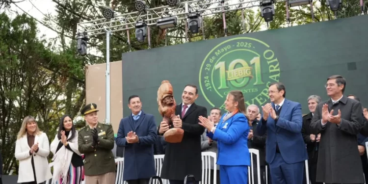 En Liebig, Valdés instó a continuar el progreso con producción e industrialización