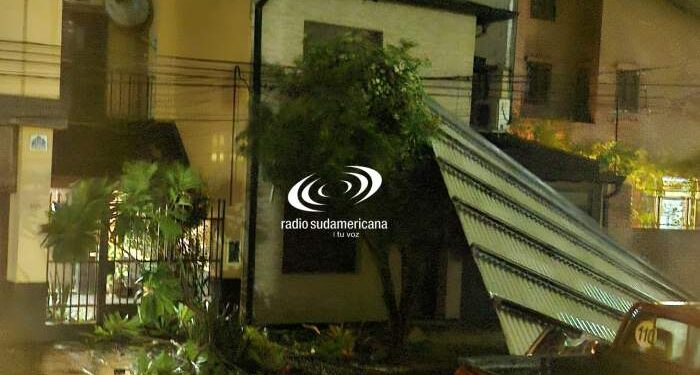 Temporal Corrientes: voladura de techos, caída árboles y cortes de luz