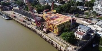 El Puerto de Corrientes opera con volúmenes máximos históricos