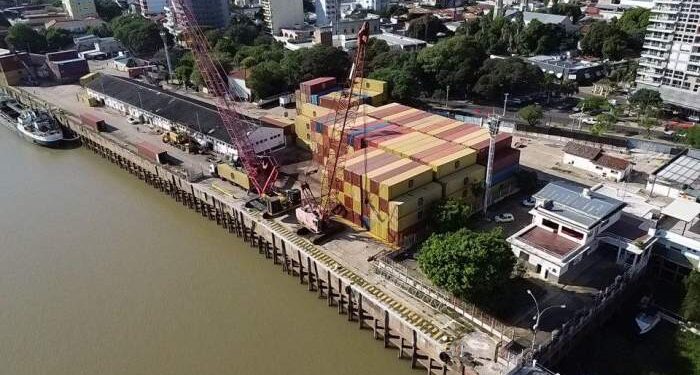 El Puerto de Corrientes opera con volúmenes máximos históricos
