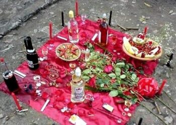 Joven se hirió en un ritual umbanda después de que su novia lo dejara