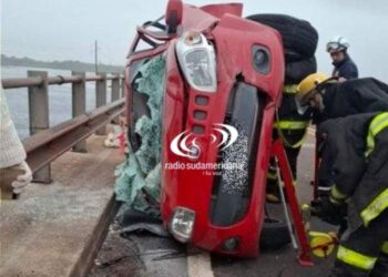 Un hombre murió tras un accidente sobre el puente del arroyo Batelito