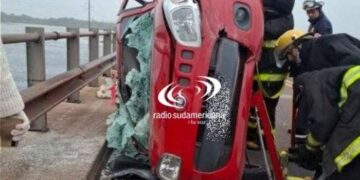 Un hombre murió tras un accidente sobre el puente del arroyo Batelito