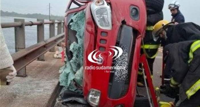 Un hombre murió tras un accidente sobre el puente del arroyo Batelito