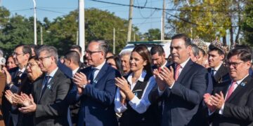 El gobernador Valdés celebró el bicentenario de Bella Vista