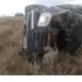 Robó una camioneta, volcó y trató de escapar esposado desde el hospital
