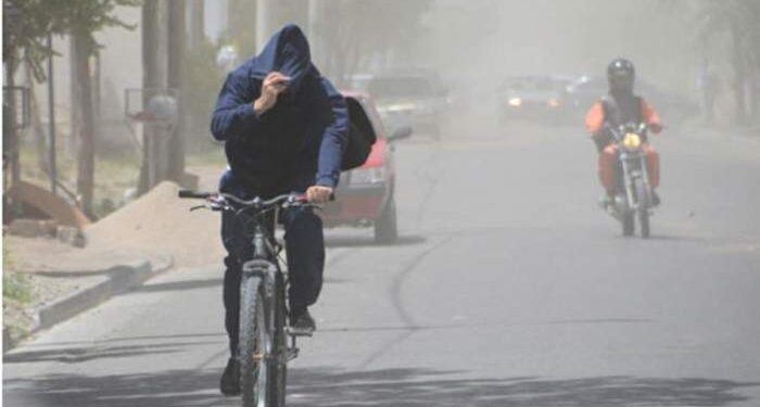 Alerta por fuertes vientos en toda la provincia de Corrientes