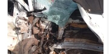 Choque frontal sobre ruta 14: heridos graves y corte total de la carretera