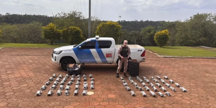 Prefectura incautó más de 28 kilos de droga en Misiones