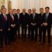 Valdés junto a gobernadores participaron del aniversario de Clarín