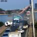 Impactante video: así fue momento del choque múltiple en el puente General Manuel Belgrano