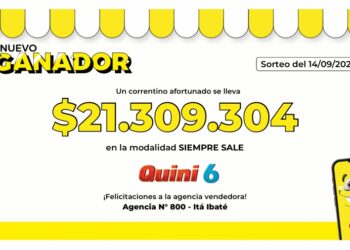Un apostador de Itá Ibaté ganó más de 21 millones pesos en el Quini 6
