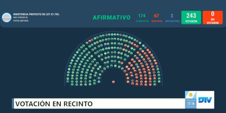 Contundente rechazo a los vetos de Milei: Diputados ratificó el financiamiento del Garrahan y las universidades