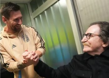El tierno posteo de Lionel Messi tras conocer a Charly García: “¡Sos enorme!”