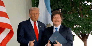 Trump recibió a Milei en la Casa Blanca y advirtió: “Si pierde las elecciones no seremos generosos”